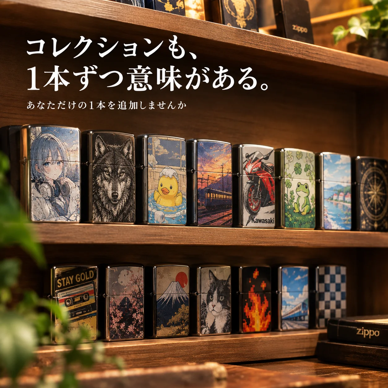 オリジナルZIPPO製作 コレクター・喫煙具愛好家の日常